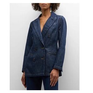 Derek Lam 10 Crosby Hudson Denim Coat.